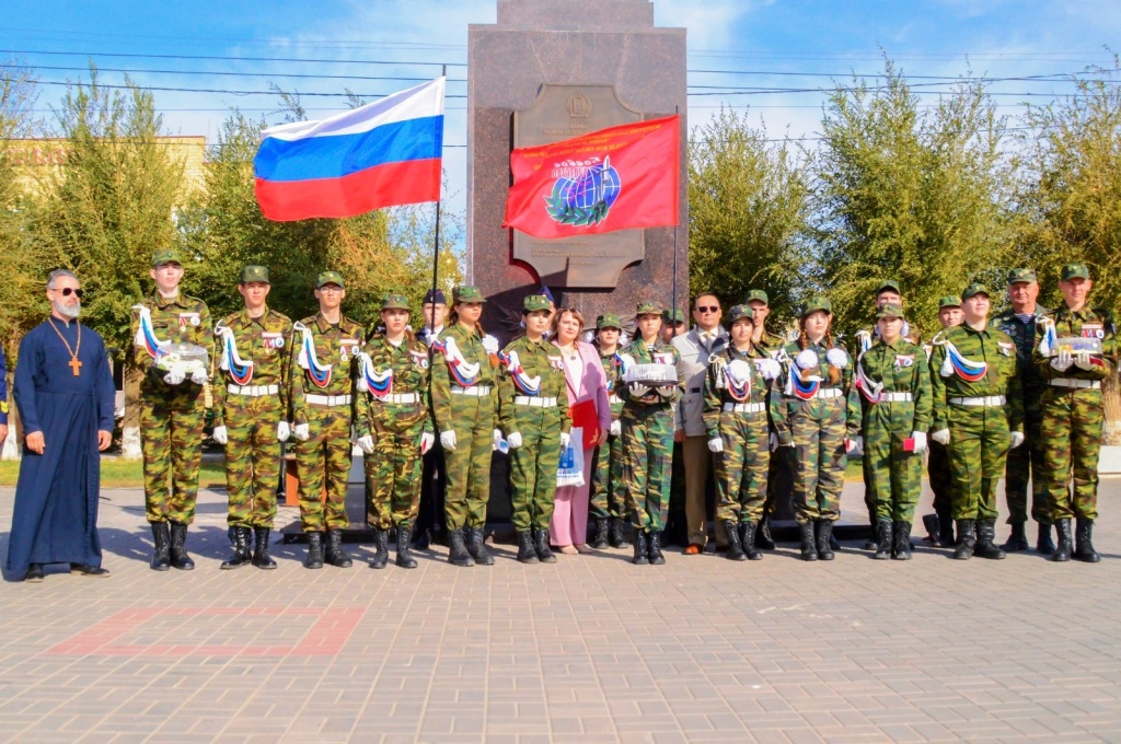 Присяга воспитанников Военно-патриотического клуба «Боевое братство»