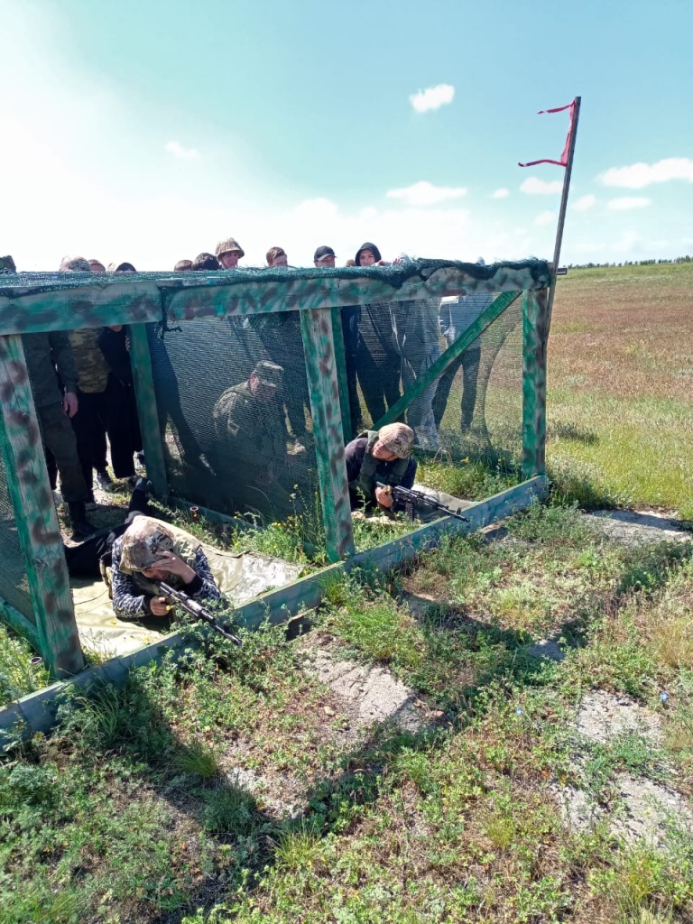 Огневая подготовка в рамках учебных военных сборов